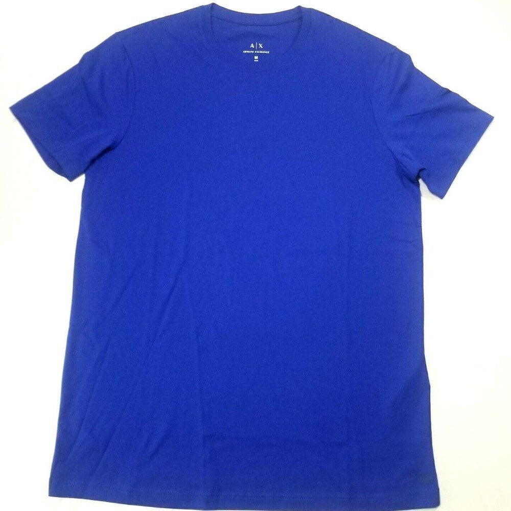 Armani Exchange Men's Slim Fit T-Shirt Crewneck Pima‎ Cotton Tee Size XXL
